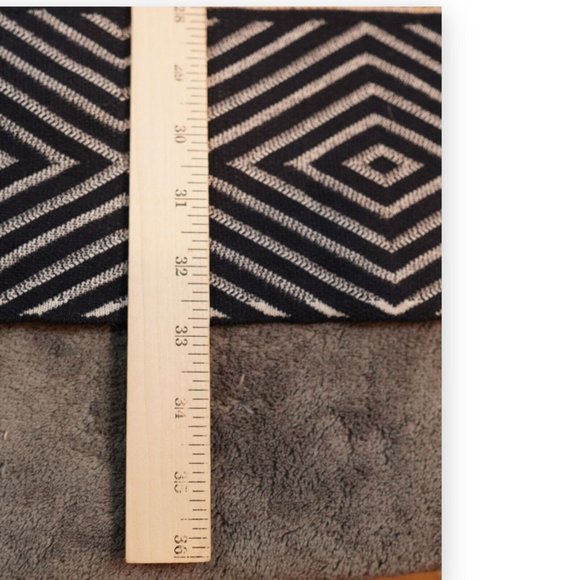 Janice Apparel Open Cardigan Womens Peach Black Aztek Southwest Soft Comfy - Picture 4 of 9